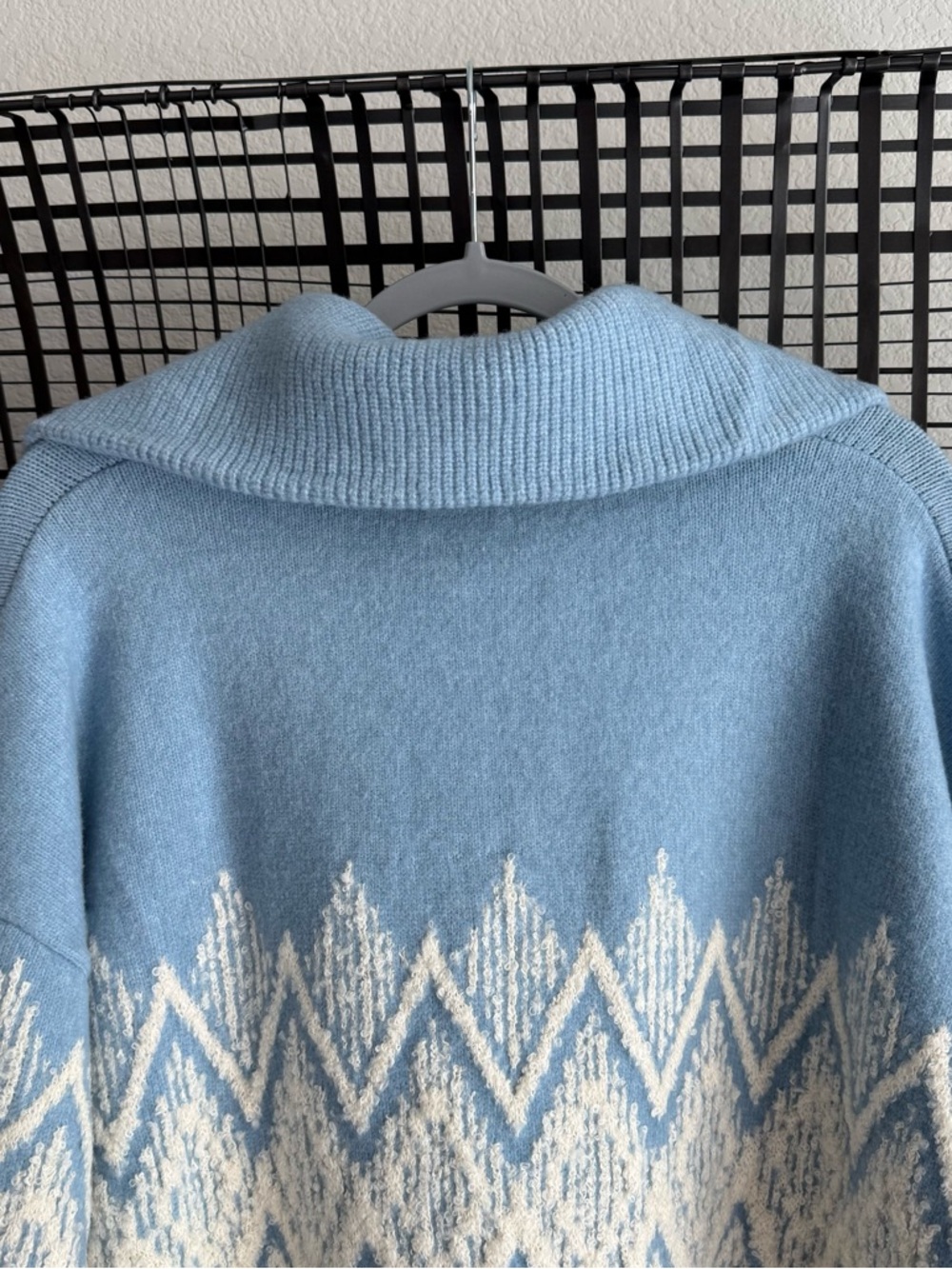 Varley Hedda Fairisle Half-Zip Knit - Picture 6 of 8